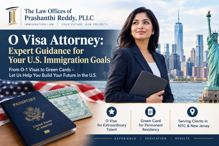 O Visa Attorney: Understanding O Visas and Green Card Options in NYC and New Jersey